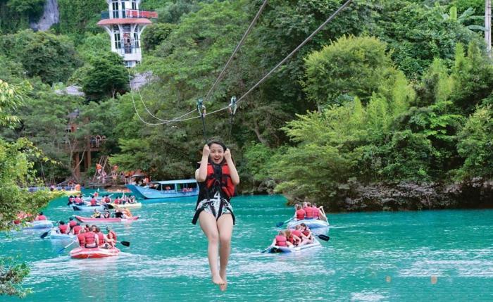 Phong Nha Midtown Hotel Cu Lac Bagian luar foto